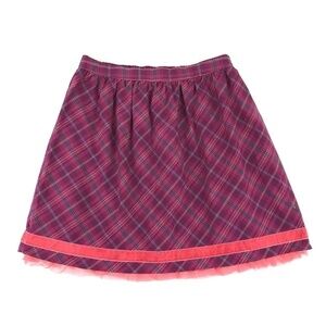 Matilda Jane Women's Medium M Circle Skirt Tinsley Skirt Style 19602B Plaid NWT